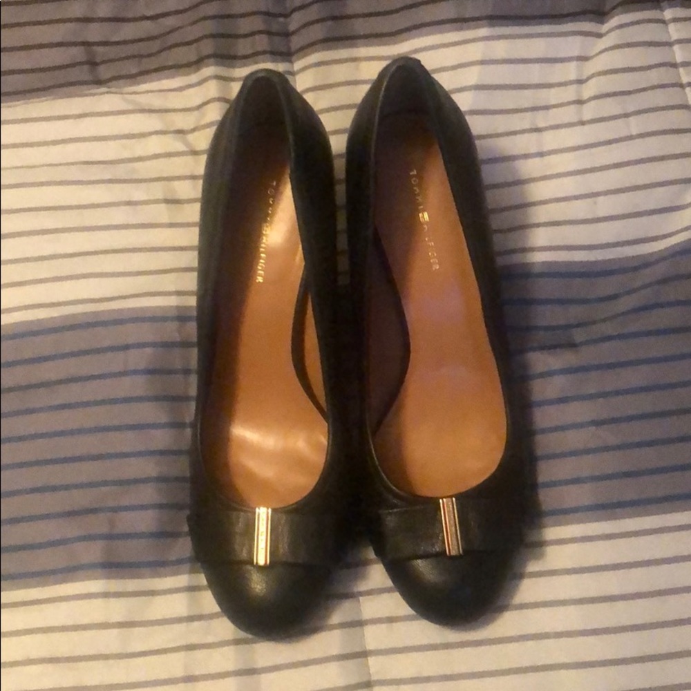 Black heels